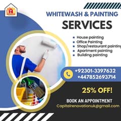 white wash and painting services