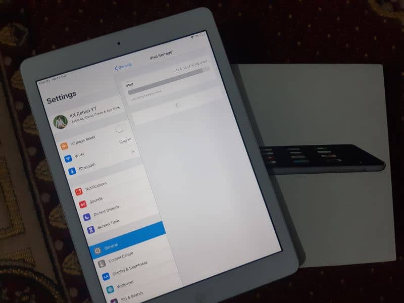 IPAD AIR WITH BOX 1 RAM 16 STORAGE BEST FOR GAMING PRICE IS NEGOTIABLE 15