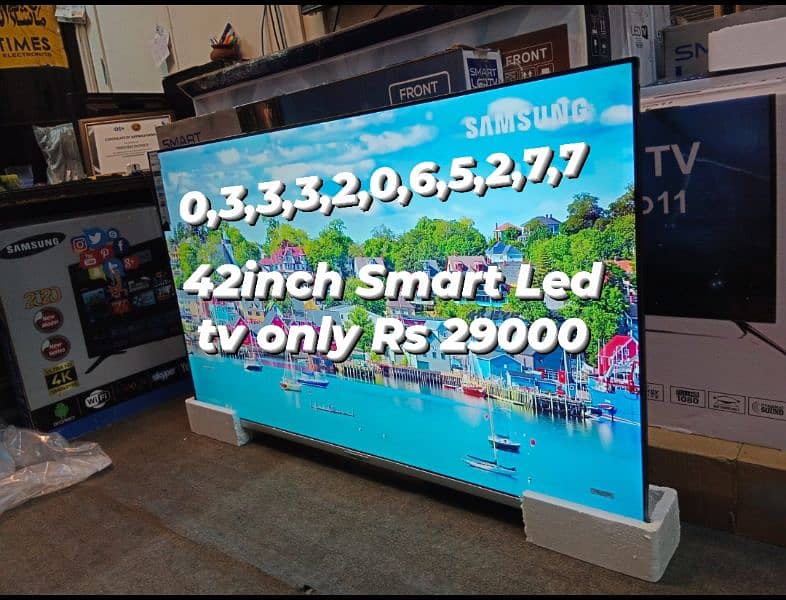 Discount offer 32 inch Smart Led Tv YouTube Wifi brand new Led 2