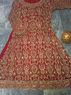 Bridal red dress