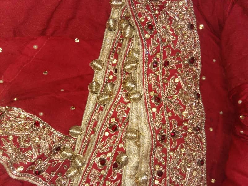 Bridal red dress 2