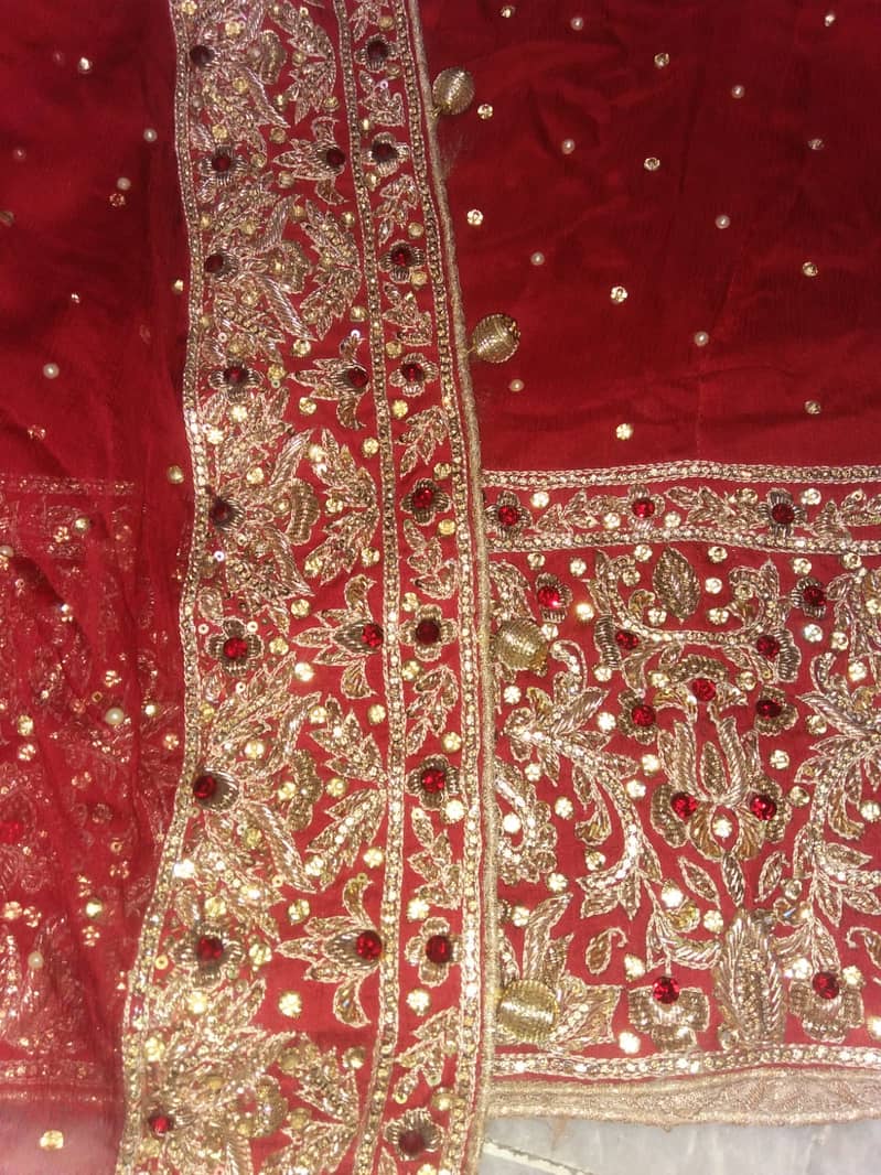 Bridal red dress 7