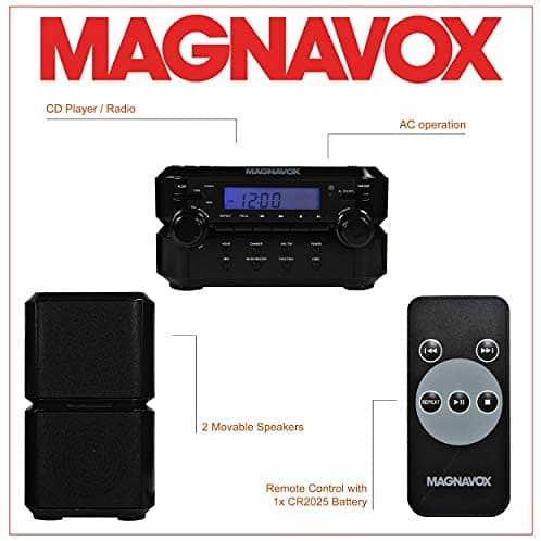Magnavox 3 pieces Shelf system 8