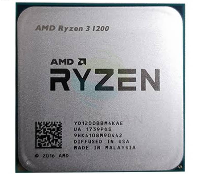 Ryzen 3 1200 CPU AMD 0