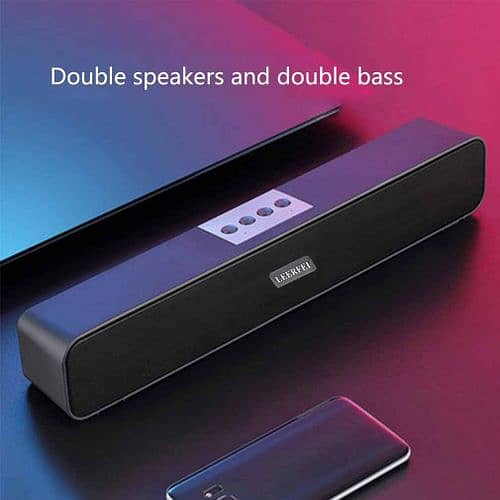 Leerfei E-91 Soundbar Smart Bluetooth Desktop Speakers 13