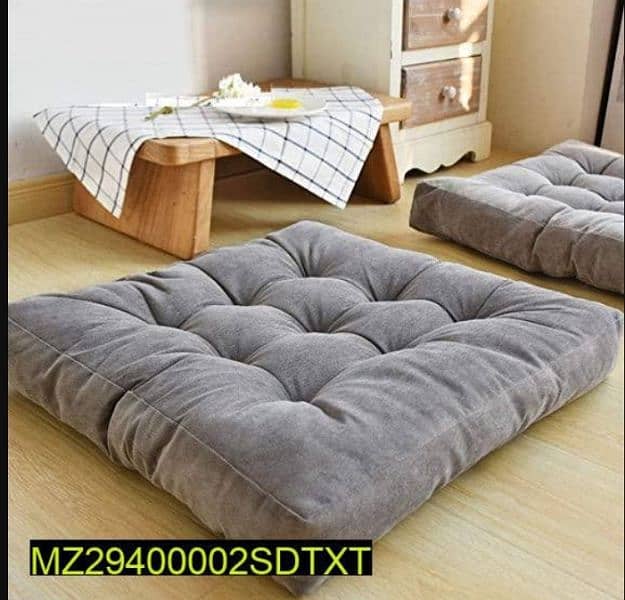 2 PCs Floor Cushions • Velvet Floor Cushions | Delivery Available 13