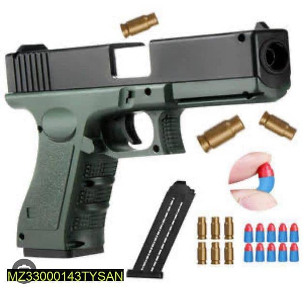 Air Gun With Nerf Bullets (Free Delivery) 2