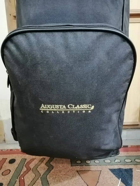 Black Wheeled Trolley bag, Imported 14