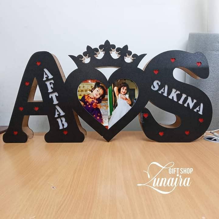 Customized Led Lamp with Name 13