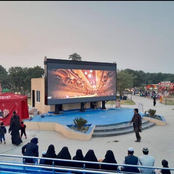 SMD SCREEN/ POLE STREAMERS/Home theater / Outdoor cinema 1