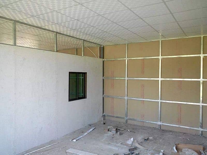 False Ceiling / Wall panels / Wood Flooring / Dampa Ceiling 3