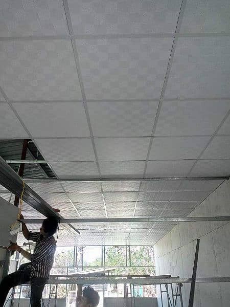 False Ceiling / Wall panels / Wood Flooring / Dampa Ceiling 6