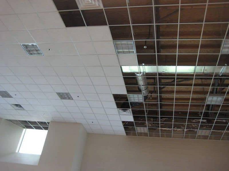 False Ceiling / Wall panels / Wood Flooring / Dampa Ceiling 10
