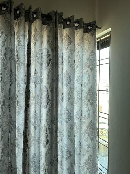 Silver gery curtains 4