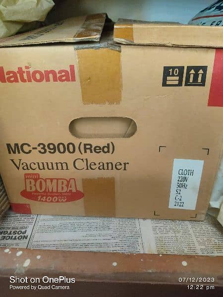 National Vaccum cleaner 6
