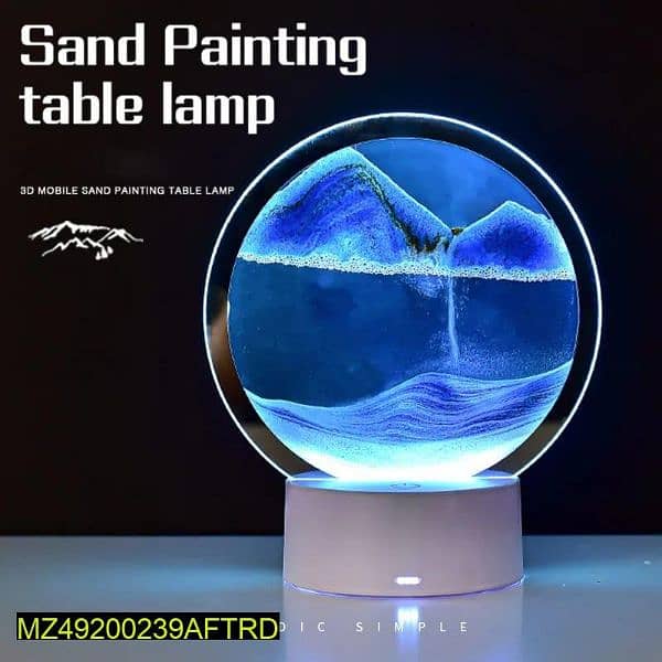 16 Color REG Sand Art Lamp (Free Delivery) 0