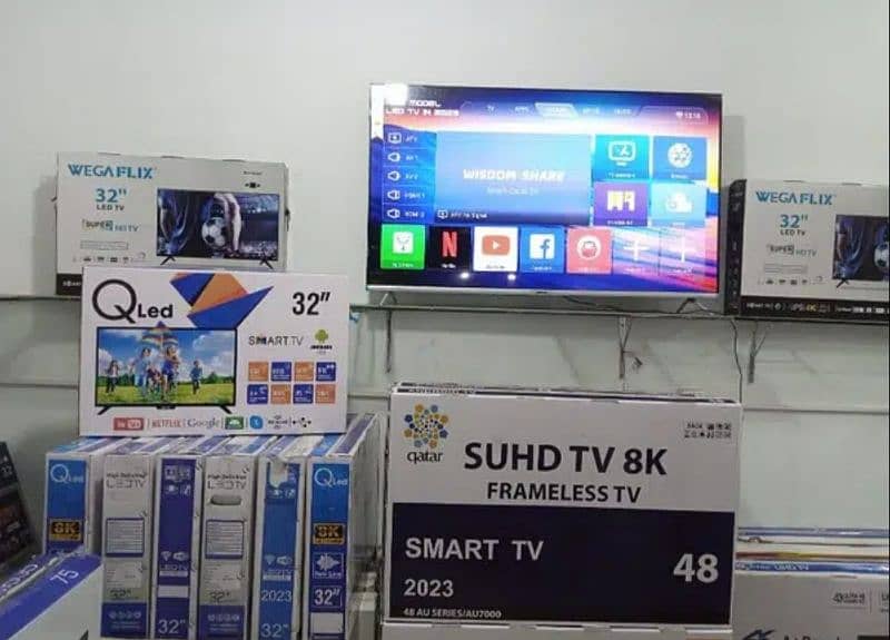 43" LED TV , SMART TV , 4K  , LATEST MODEL 3 YEAR WARRANTY 03359845883 1