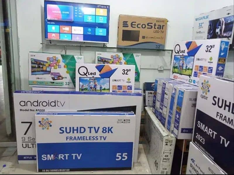 43" LED TV , SMART TV , 4K  , LATEST MODEL 3 YEAR WARRANTY 03359845883 3