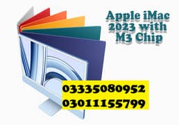 iMac M3 Chip BLUE 24" MQRC3 8-Core GPU 08Gb/256Gb Box Packed