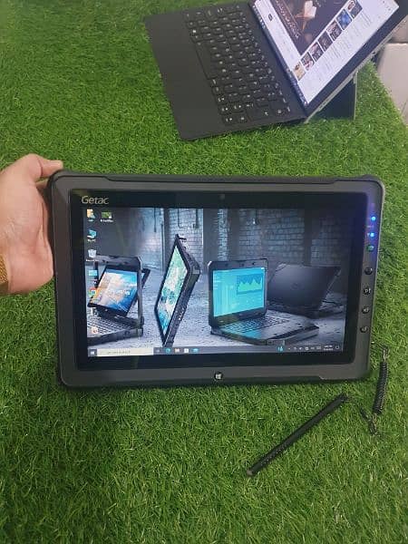 Getac F110 G1 Tab i7 8GB Ram 128GB SSD 11'⁶display Rugged Laptop 4