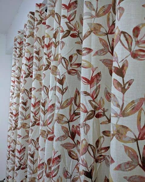 Cotton Duck Printed Curtains 2
