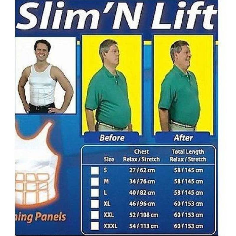 Slim 'N Lift Men Slimming Shirt