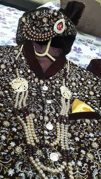 NEW SHERWANI COMPLETE URGENT SELL 0