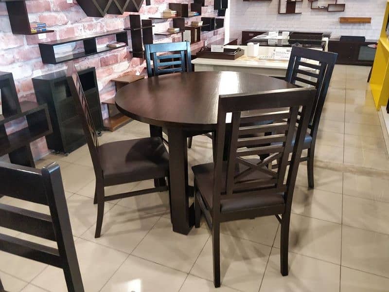 Round dining set 4 setar/wearhouse(manufacturer)03368236505 1