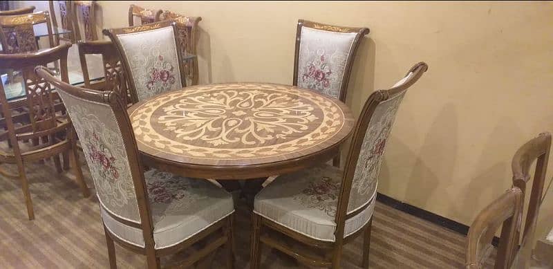 Round dining set 4 setar/wearhouse(manufacturer)03368236505 17