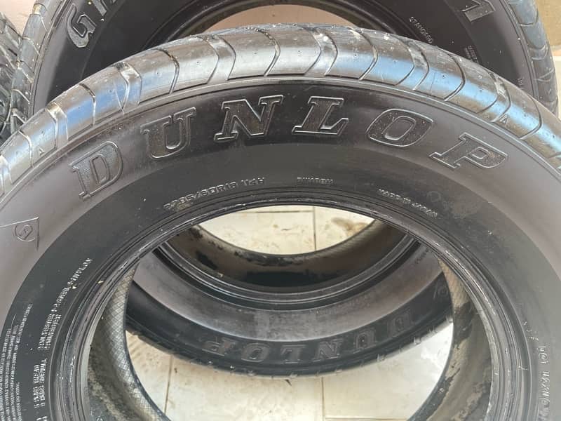 Japani tire Dunlop for SUV Car 2