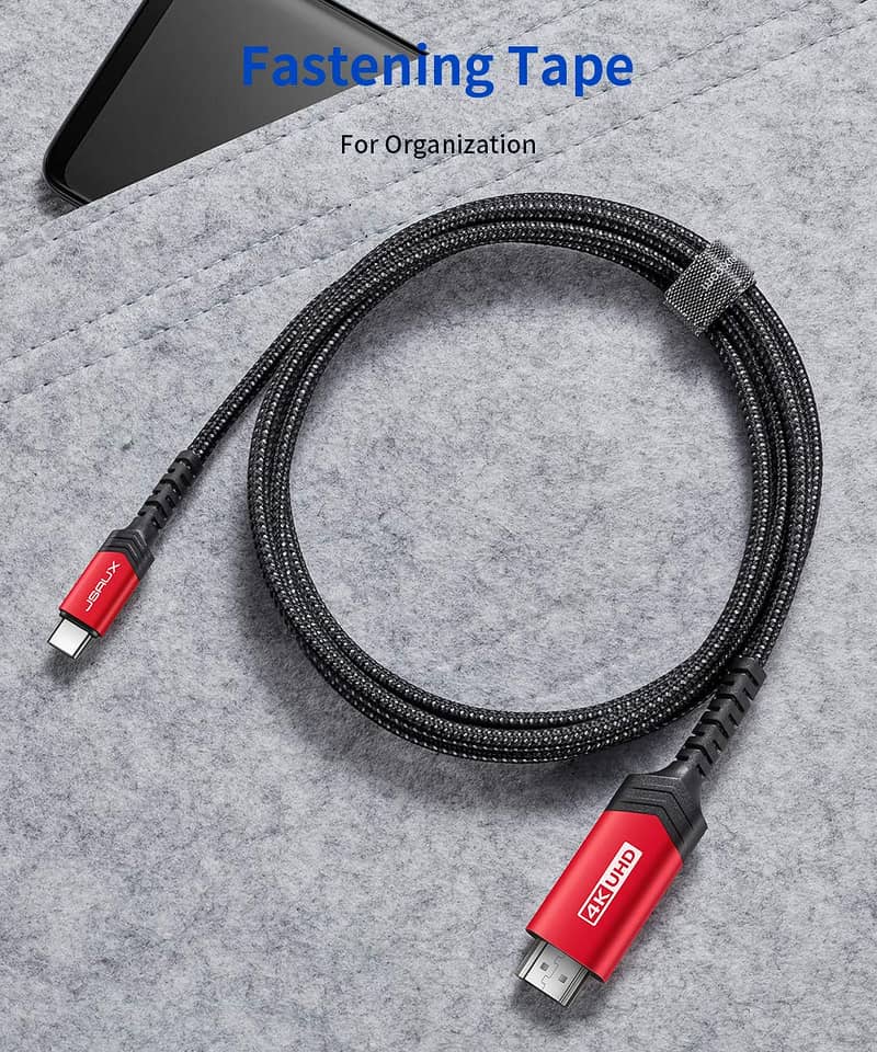 ikits (3M/9.8ft) Braided USB 2.0 Type C to Type C Data Charging Cable 18