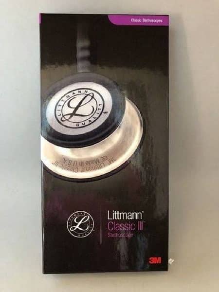 3M littmann Classic lll stethoscope ,New Box pack,03338369273 9