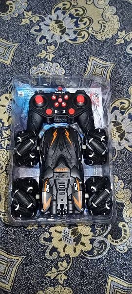 Stunt Car 360 Driving CAR Toy Rechargeable Bettreis Included 5