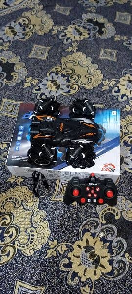 Stunt Car 360 Driving CAR Toy Rechargeable Bettreis Included 6