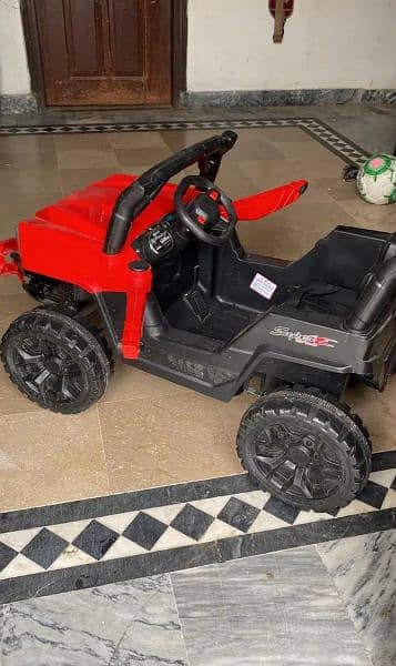 Super off road kids jeep with remote control 4