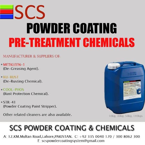 "FOR POWDER COATING PARTS" 0