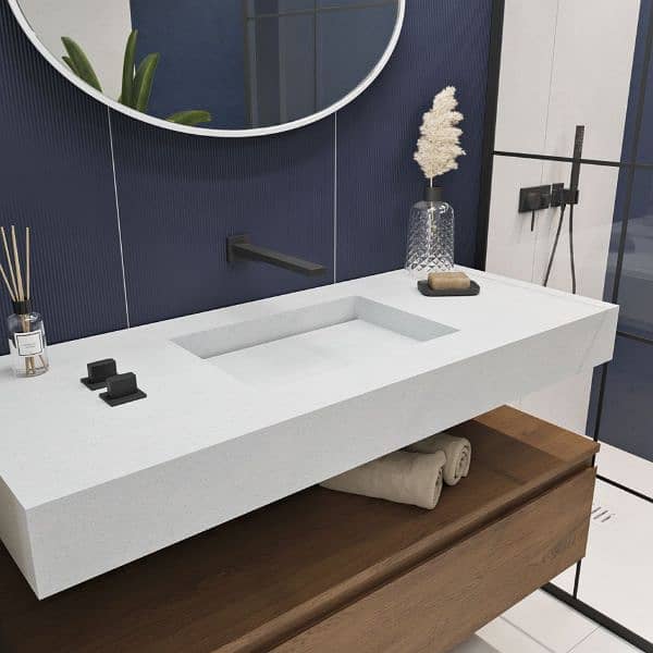 Corian Kitchen top Bathroom vanity 6