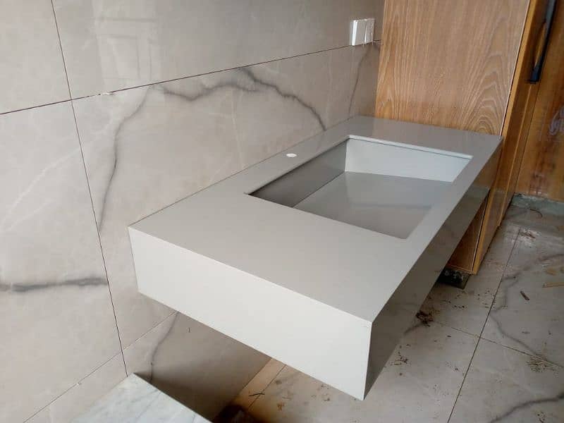 Corian Kitchen top Bathroom vanity 10