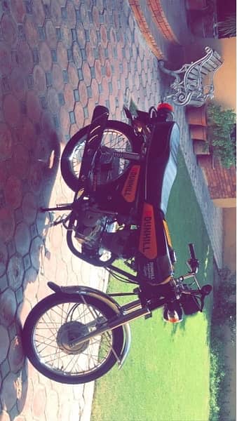 Honda CG 125 with double saman 0