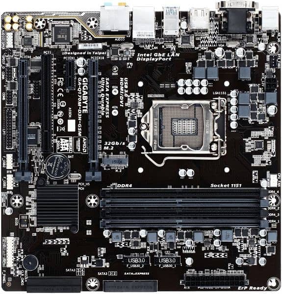 Motherboard Gigabyte with Processor 1