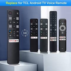 TCL Remote Control for  smart Led Lcd with Voice Mic Option