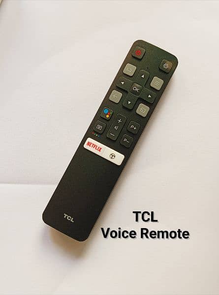 TCL Remote Control for  smart Led Lcd with Voice Mic Option 3