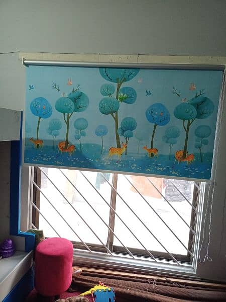 Roller Blinds,Wooden blinds,window glass paper,frosted paper3D ceiling 9