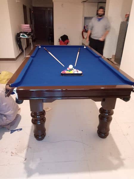 All Type Of Game Snooker / Pool/ Table Tennis / Foosball Game / Dabbo 6