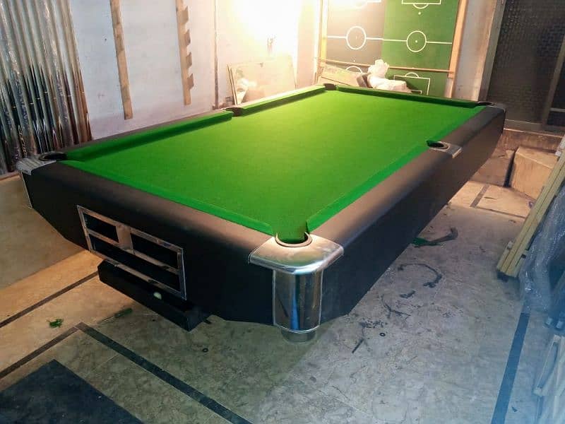 All Type Of Game Snooker / Pool/ Table Tennis / Foosball Game / Dabbo 13