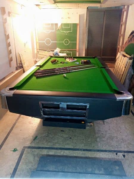 All Type Of Game Snooker / Pool/ Table Tennis / Foosball Game / Dabbo 15