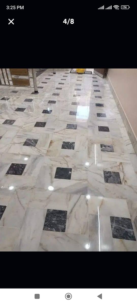 Tiles and Marbles fixing / VIP NAYAB MARBLE POLISH prop Fareed Ahmed 4