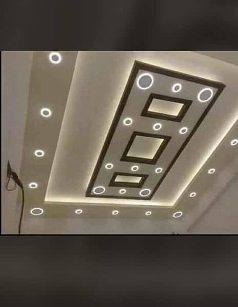 false ceiling pop  / Gypsum ceiling/moldling frame /Roof ceiling 10