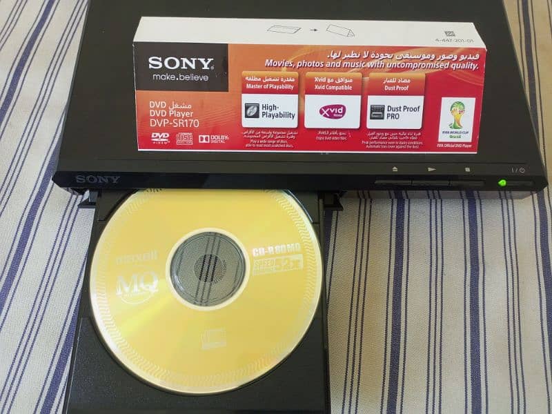 DVD Player Sony DVP-SR170 8