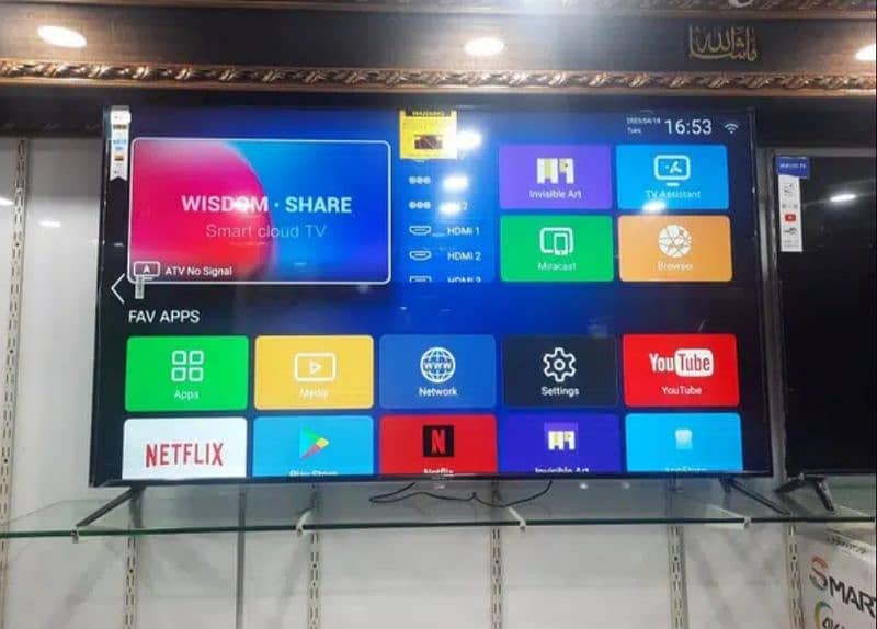 43 INCH LED TV , SMART , 4K UHD  , 3 YEAR WARRANTY 03044319412 2